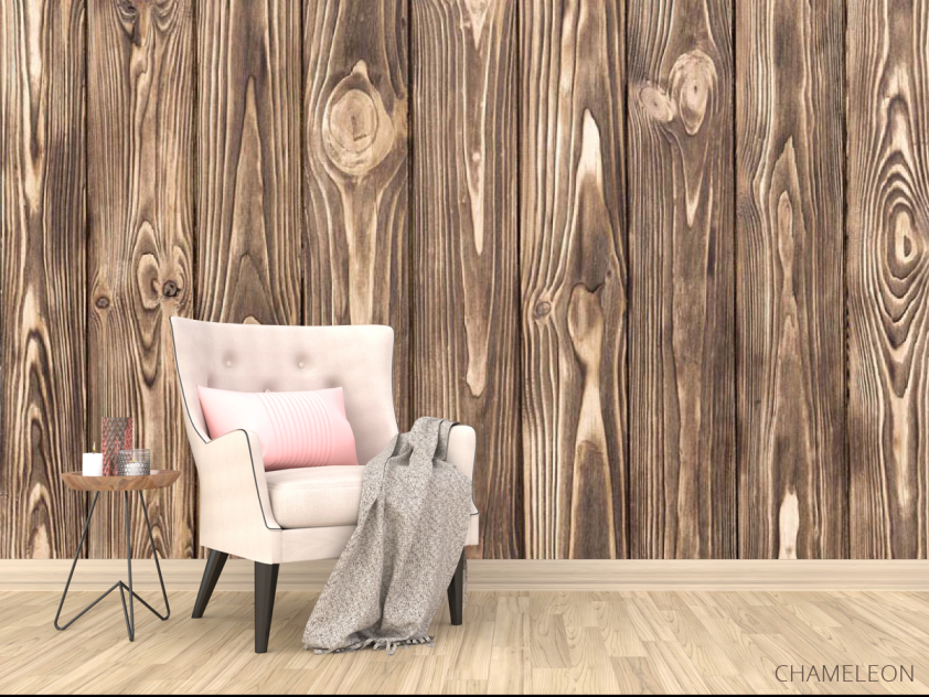 Фотообои Деревянные доски лофт - 4