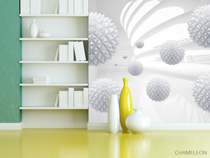 Фотошпалери 3д кулі - 3