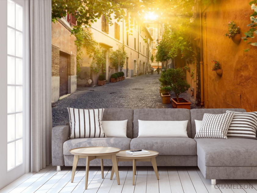 Фотообои улочка - 3
