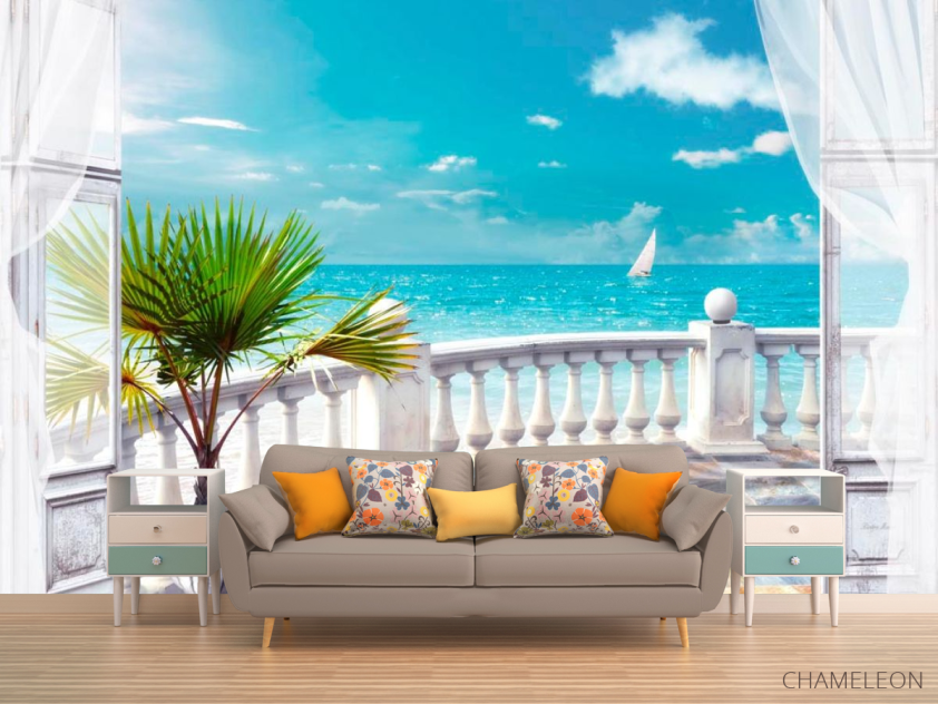 Фотообои в кухню Балкон - 1