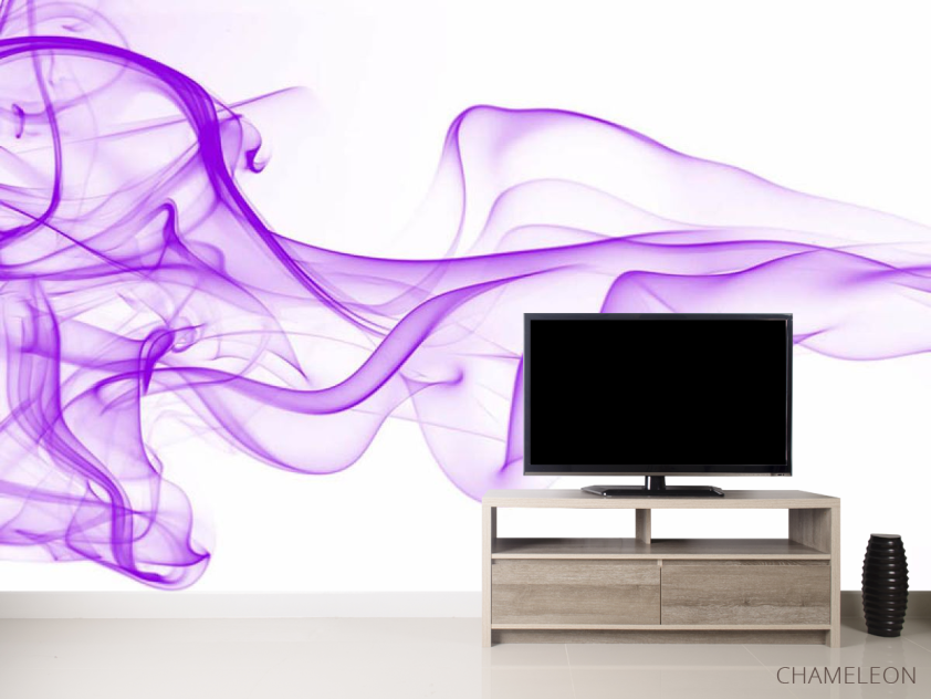 Фотообои Фиолетовый дым 3д - 2