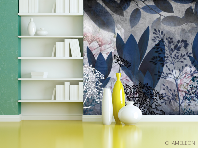 Фотошпалери дизайнерські квіти - 3