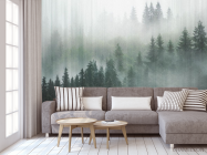 Фотообои Туманный лес 3д - 3
