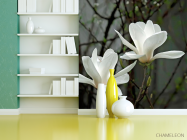 Фотошпалери Білосніжні квітки - 3