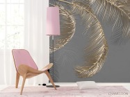 Фотошпалери Золоті пера - 4