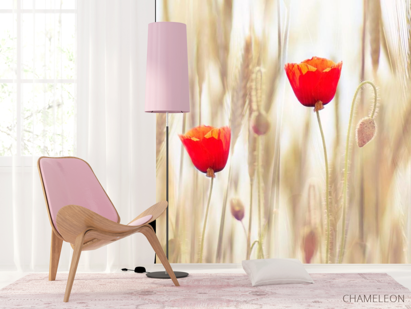 Фотошпалери Маки в полі - 4