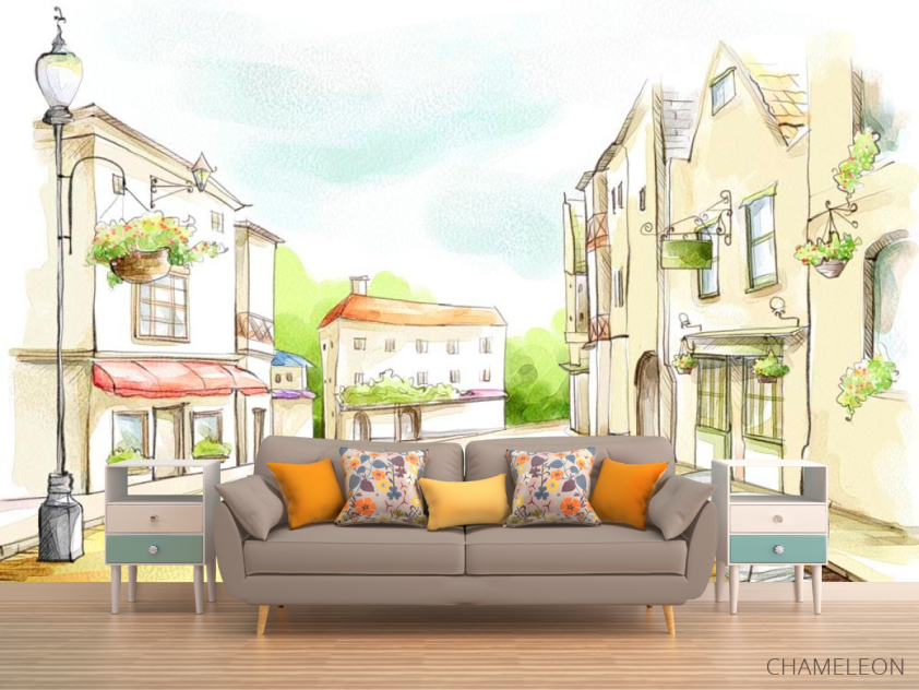 Фотообои Улочка - 1