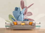 Фотообои тропические листья - 1