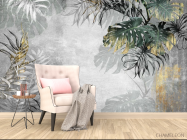 Фотообои тропические листья - 4