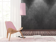 Фотошпалери сіра стіна з підсвічуванням - 4