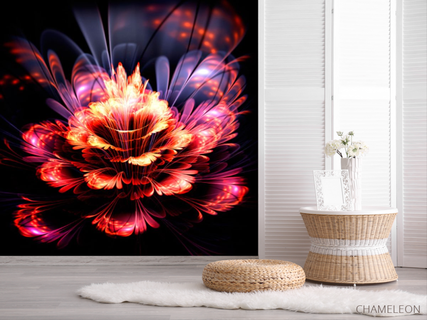 Фотошпалери Абстракционный квітка - 2