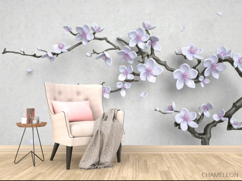 Фотообои 3d ветка - 4