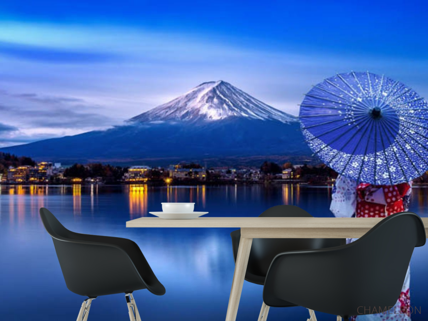 Фотошпалери гора в Японії - 1