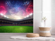 Фотошпалери салюти над стадіоном - 2
