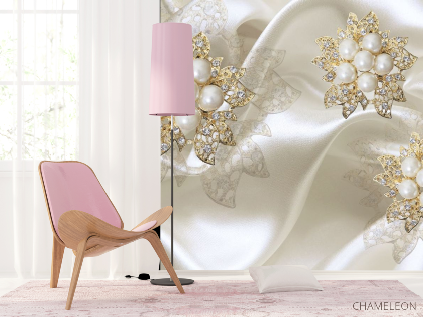 Фотошпалери 3D перли - 4