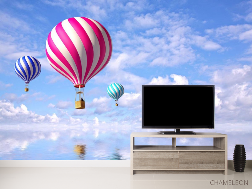 Фотообои Воздушные шары в небе - 2