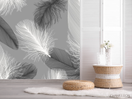 Фотошпалери в стилі Модерн, пір'я - 2