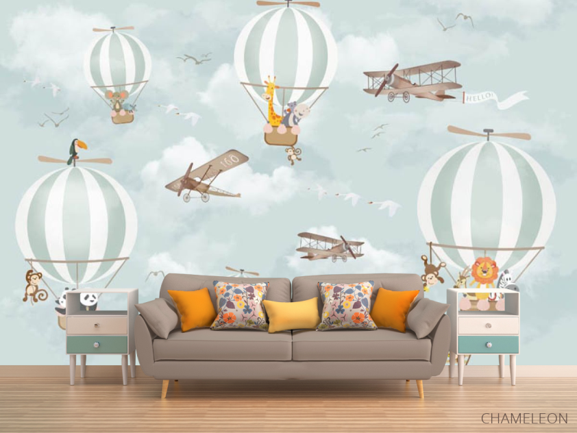 Фотообои воздушные шары - 1