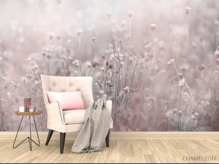 Фотообои полевые цветы - 4