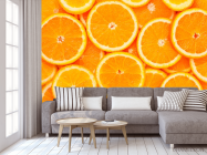 Фотообои Нарезанные апельсины - 3