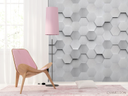 Фотошпалери багаторівневі стільники - 4