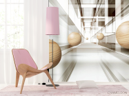 Фотошпалери Дерев'яні сфери 3д - 4