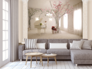 3д фотообои Рояль - 3