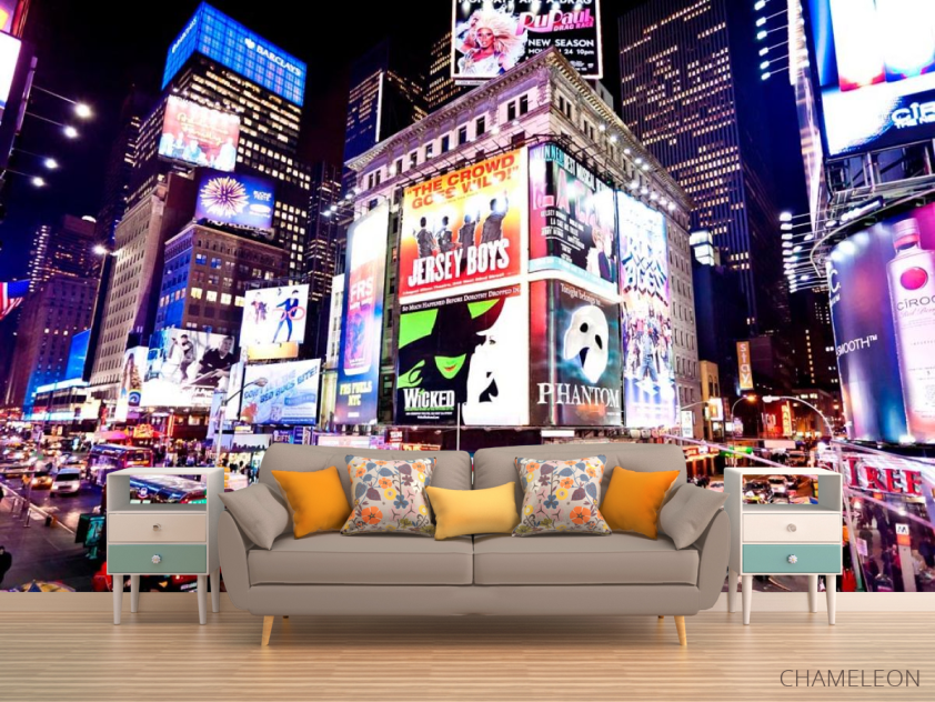 Фотообои Движение ночного города - 1