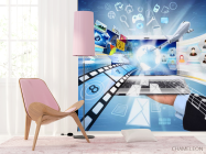 Фотошпалери Для кабінету інформатики - 4