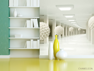 Фотошпалери Сфери в тунелі - 3