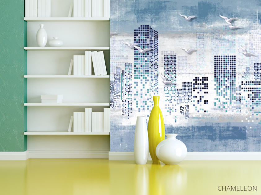 Фотошпалери дизайнерське місто - 3