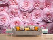 Фотообои широкие розы - 1