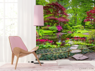 Фотошпалери цвітіння над водоймою - 4