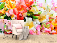 Фотообои Цветник - 4