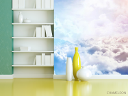 Фотошпалери рожеві хмари - 3