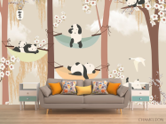 Фотообои панды - 1