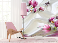 Фотошпалери Магнолії на атласі - 4
