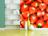 Фотошпалери Полуниця в розрізі - 3