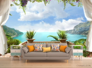 Фотообои Вид на море с балкона - 1