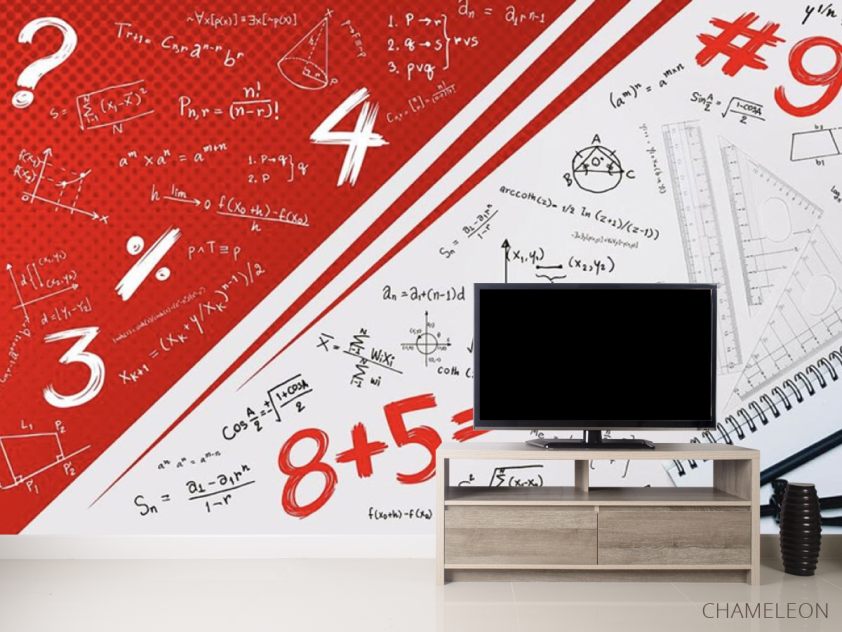 Фотообои Для кабинета алгебры и геометрии - 2