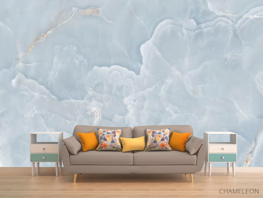 Фотообои Голубой мрамор - 1