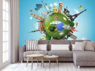 Фотообои Для кабинета географии - 3