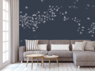 Фотообои одуванчик в стиле line art - 3