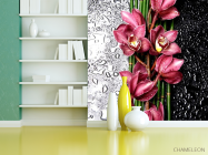 Фотошпалери Бордові орхідеї - 3