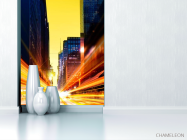 Фотообои Дорога, яркий свет - 1