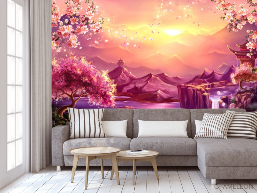 Фотообои восход солнца - 3