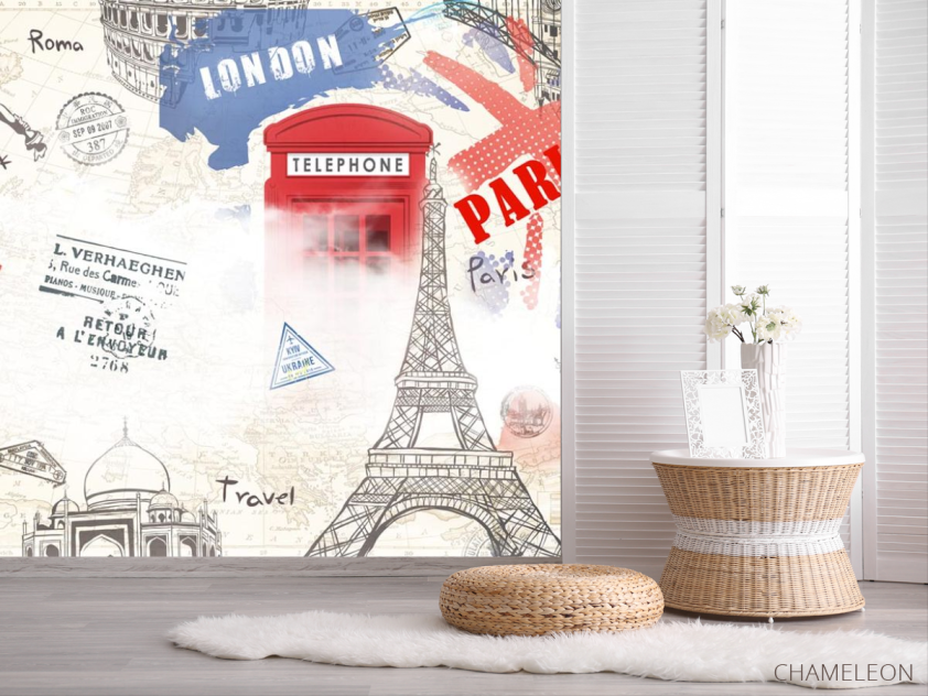 Фотошпалери Принт для тінейджера - 2