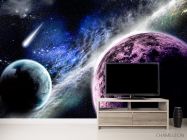 Фотообои Планеты и метеорит - 2