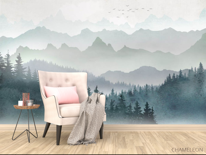 Фотообои Горы и лес - 4