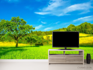 Фотообои Поле, дерево, луг - 2